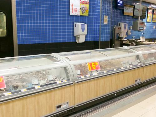 Arcas congeladoras, supermercados