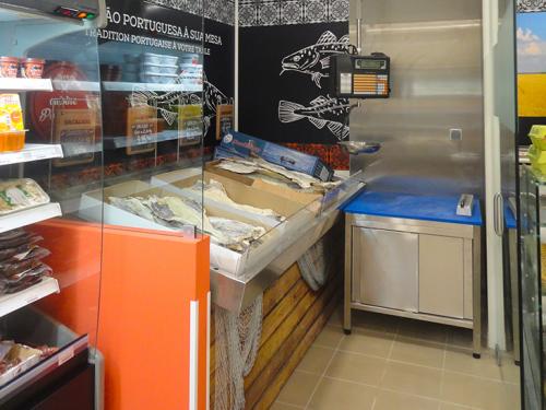 Exposição e Corte de Bacalhau