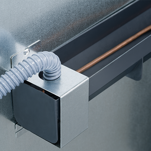 Evaporação de condensados por gás quente